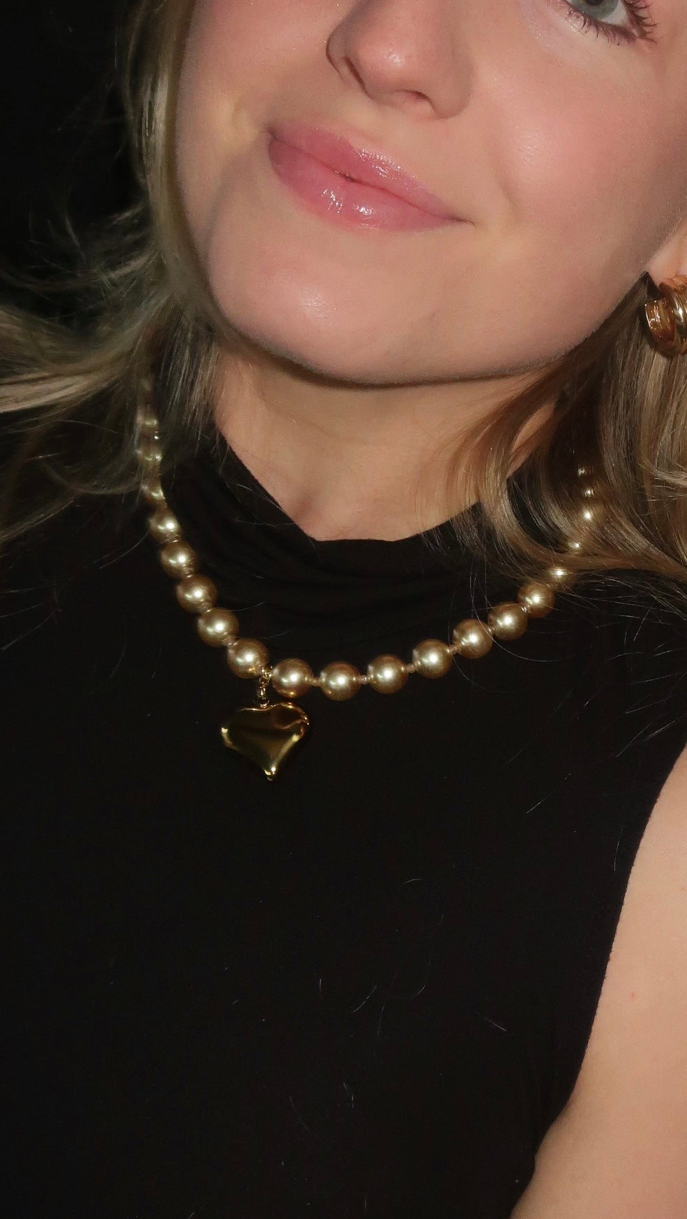 Cœur D’amour in champagne perle