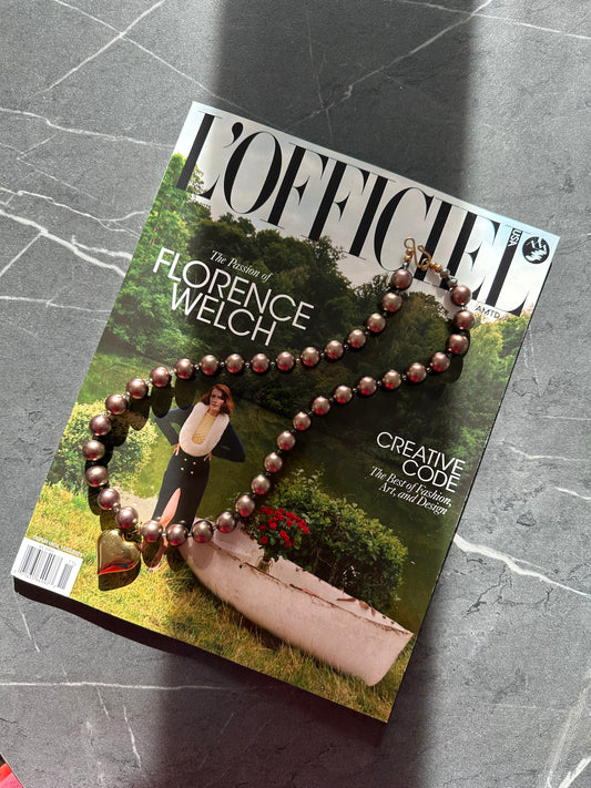 Coeur D’amour signature in chocolat perle