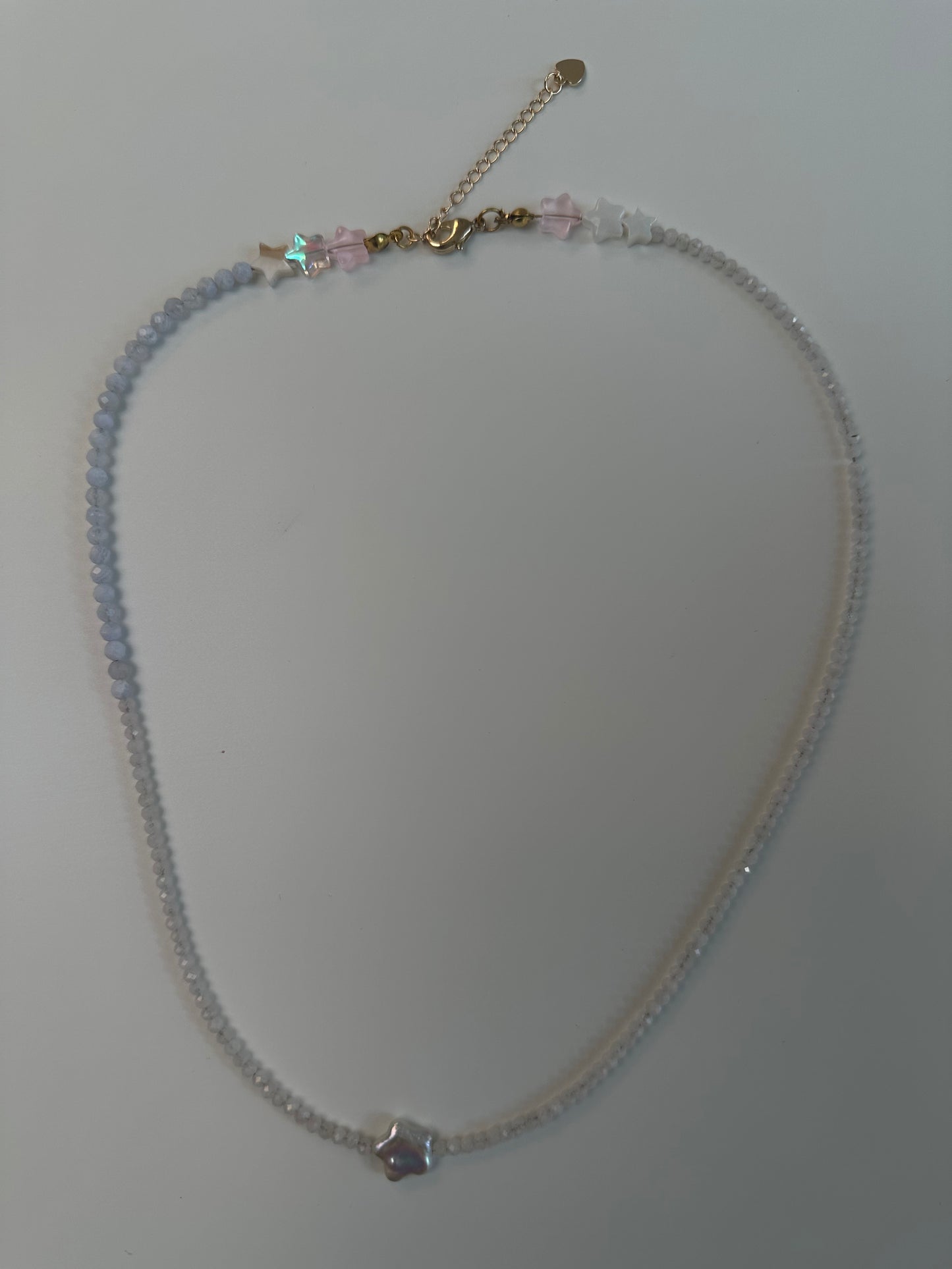Sea foam & Stardust Necklace