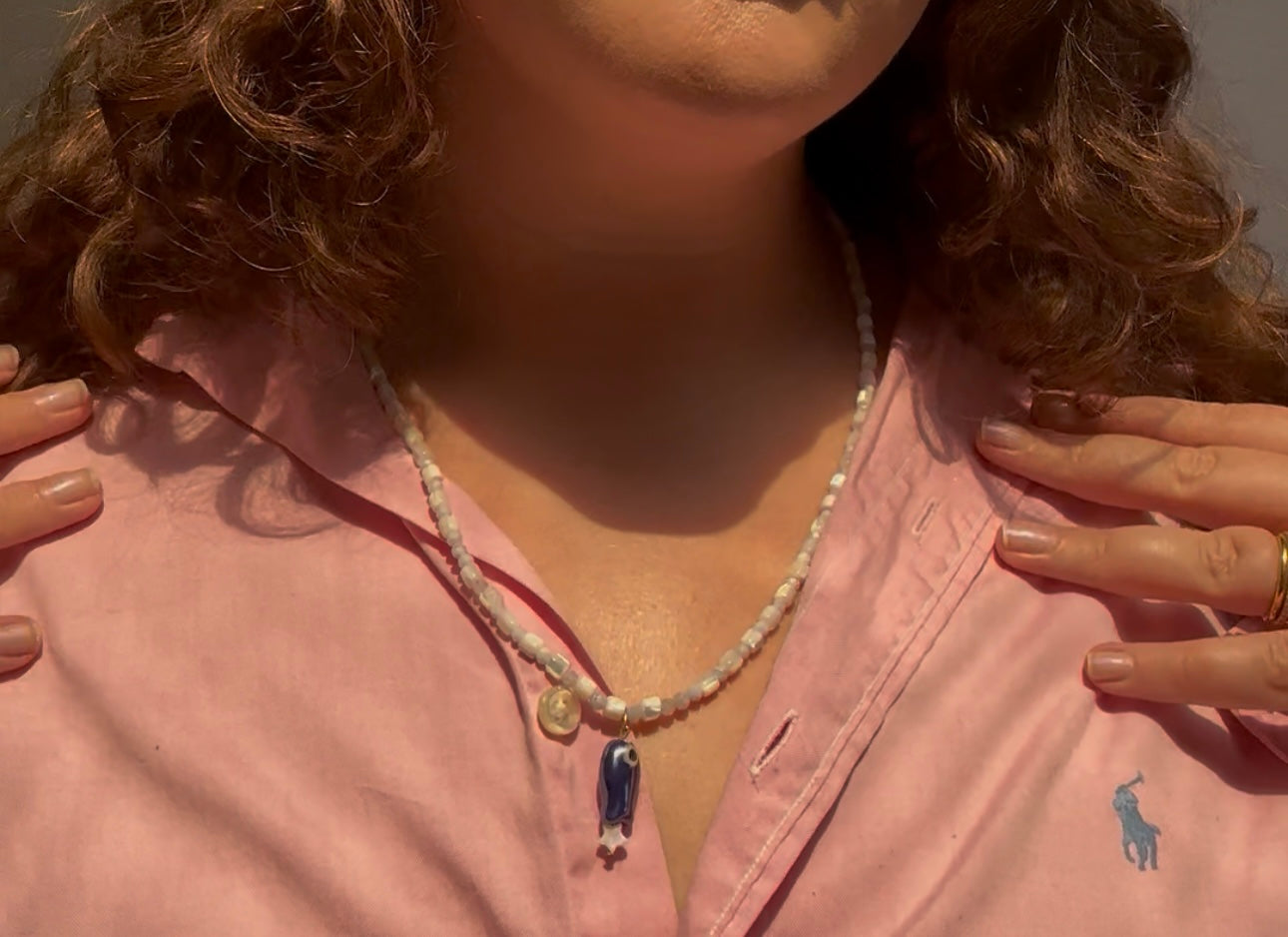 Neptune's Charm Pendant Necklace